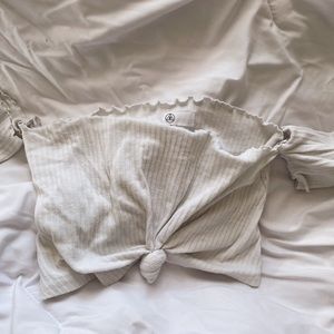 Missguided US4/UK8 white crop